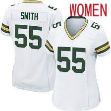 Women Green Bay Packers #55 ZaDarius Smith Nike White Game NFL Jersey